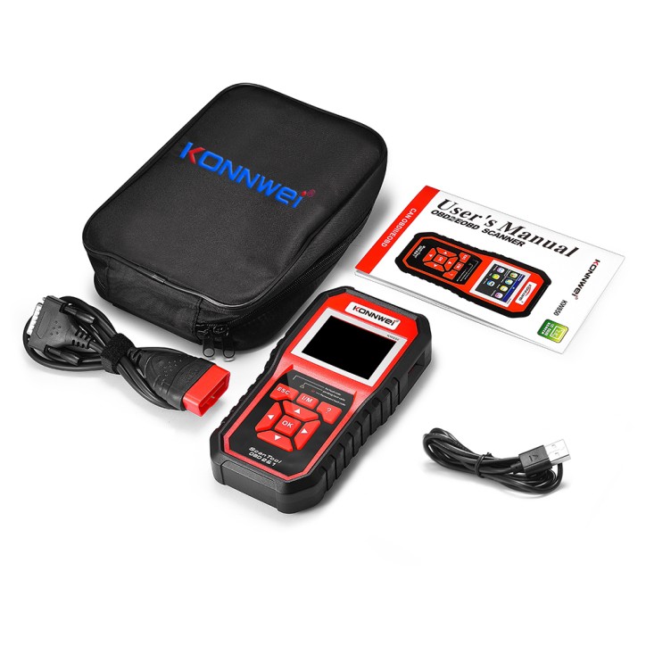 Miernik diagnostyczny, skaner OBD2 Konnwei KW850 Miernik diagnostyczny, skaner OBD2 Konnwei KW850