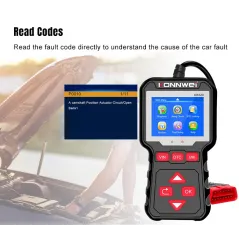 Miernik diagnostyczny, skaner OBD2 Konnwei KW320