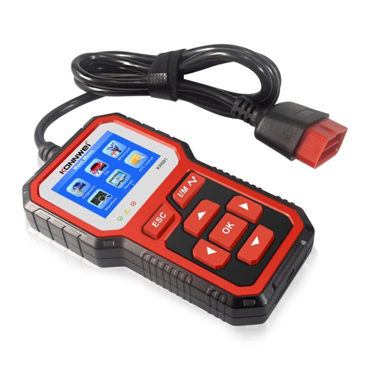 Miernik diagnostyczny, skaner OBD2, tester baterii Konnwei KW681 Miernik diagnostyczny, skaner OBD2, tester baterii Konnwei KW681