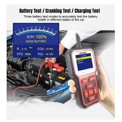 Miernik diagnostyczny, skaner OBD2, tester baterii Konnwei KW681