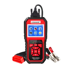 Miernik diagnostyczny, skaner OBD2, tester baterii Konnwei KW870
