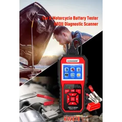 Miernik diagnostyczny, skaner OBD2, tester baterii Konnwei KW870