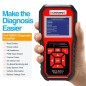 Miernik diagnostyczny, skaner OBD2, tester baterii Konnwei KW870 Miernik diagnostyczny, skaner OBD2, tester baterii Konnwei KW870