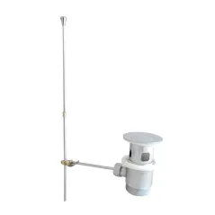 Korek automatyczny pop-up mosiężny chrom Duro do umywalki