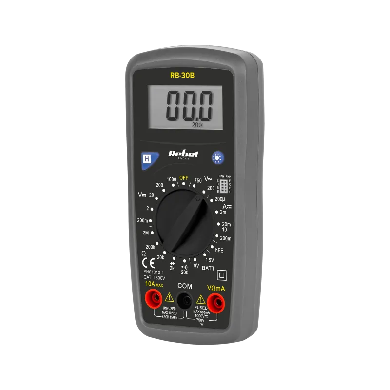 Miernik uniwersalny REBEL RB-30B Miernik uniwersalny REBEL RB-30B