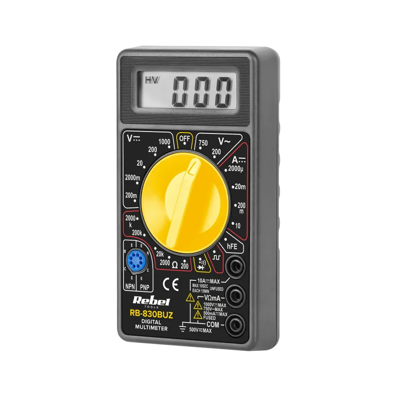 Miernik uniwersalny REBEL RB-830BUZ Miernik uniwersalny REBEL RB-830BUZ