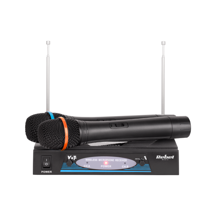 Mikrofon dwukanałowy VHF zestaw premium Mikrofon dwukanałowy VHF zestaw premium