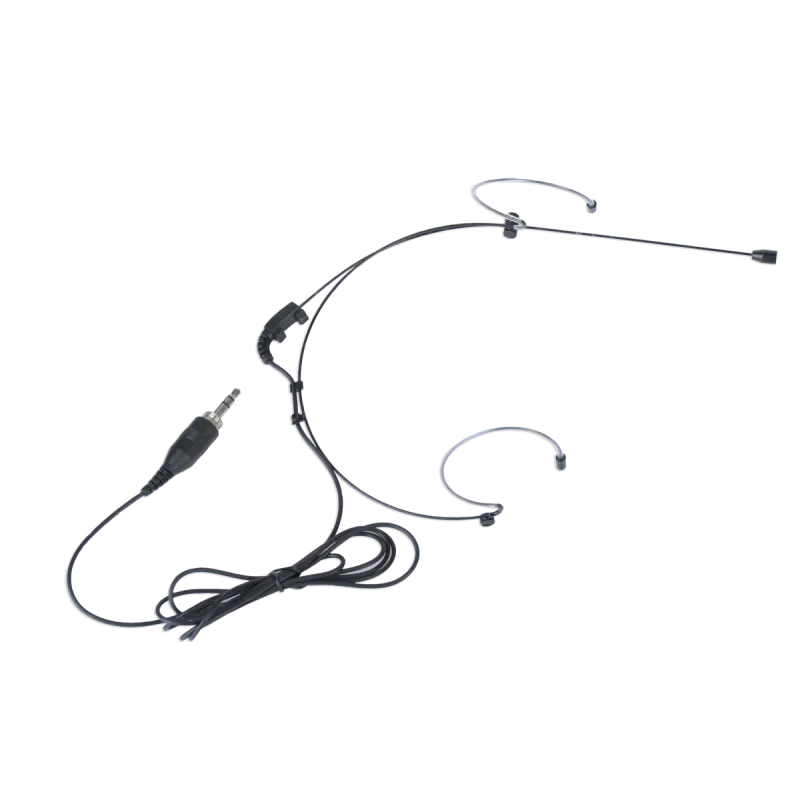 Mikrofon nagłowny AZUSA czarny Mikrofon nagłowny AZUSA czarny