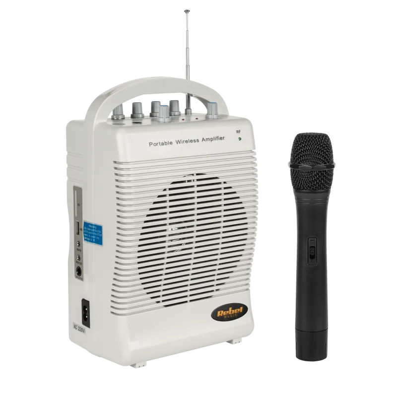 Mikrofon z wzmacniaczem zestaw przenośny SH222UBT