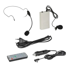 Mikrofon z wzmacniaczem zestaw przenośny SH222UBT