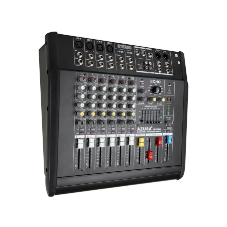 Mikser PMQ-2108+wzm. 2x240W 8 kanałów