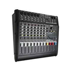 Mikser PMQ-2110+wzm. 2x250W 10 kanałów