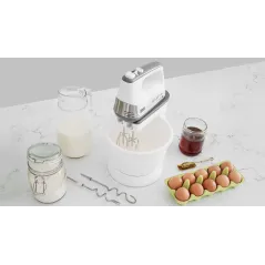 Mikser ręczny z misą obrotową 500W