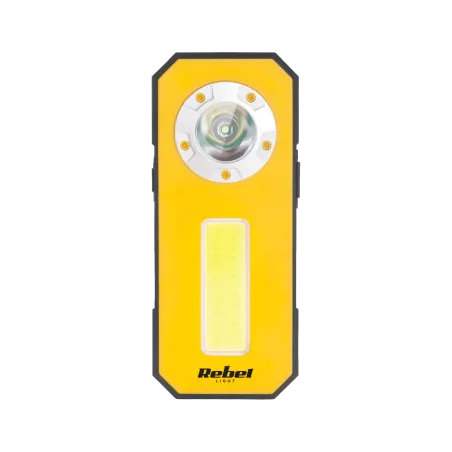 Mini akumulatorowa lampa warsztatowa (3W COB + 3W LED)