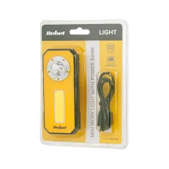 Mini akumulatorowa lampa warsztatowa (3W COB + 3W LED)
