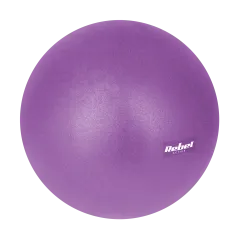 Mini piłka gimnastyczna do pilates rehabilitacyjna 25cm, kolor fioletowy, REBEL ACTIVE