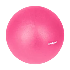 Mini piłka gimnastyczna do pilates rehabilitacyjna 25cm, kolor różowy, REBEL ACTIVE