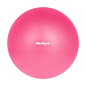 Mini piłka gimnastyczna do pilates rehabilitacyjna 25cm z pompką ręczną, kolor różowy, REBEL ACTIVE Mini piłka gimnastyczna do pilates rehabilitacyjna 25cm z pompką ręczną, kolor różowy, REBEL ACTIVE