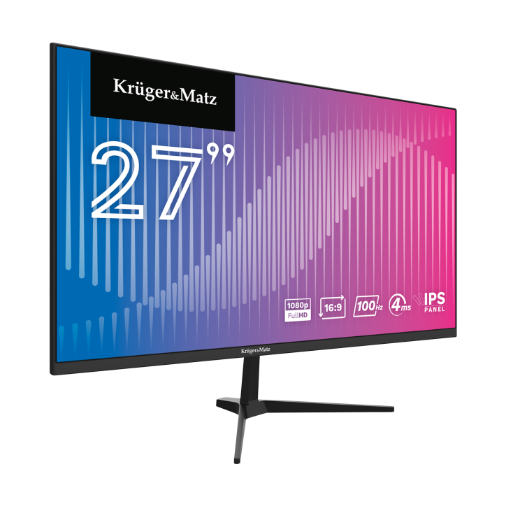 Monitor Kruger&Matz 27" 100Hz - KM9901-MT27 Monitor Kruger&Matz 27" 100Hz - KM9901-MT27