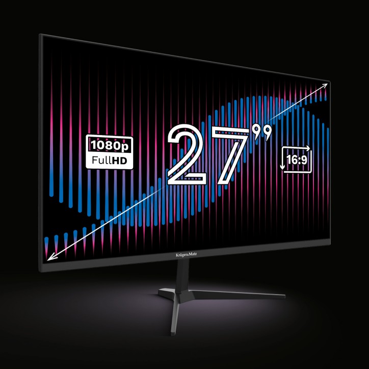 Monitor Kruger&Matz 27" 100Hz - KM9901-MT27 Monitor Kruger&Matz 27" 100Hz - KM9901-MT27