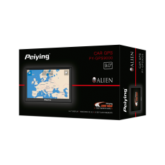 Nawigacja GPS Peiying Alien PY-GPS9000 + Mapa EU