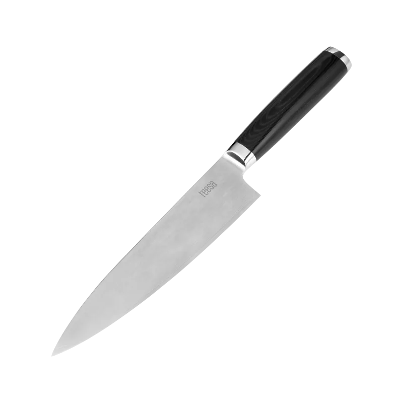 Nóż szefa kuchni ze stali damasceńskiej 33,5cm (VG10) Nóż szefa kuchni ze stali damasceńskiej 33,5cm (VG10)