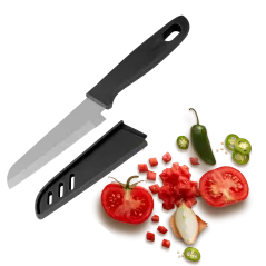 Nożyk do warzyw i owoców czarny