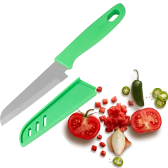 Nożyk do warzyw i owoców zielony