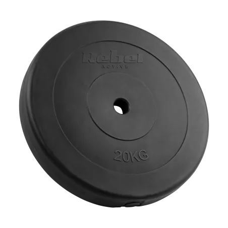 Obciążenie bitumiczne 20kg, otwór 31mm, talerz klasyczny, REBEL ACTIVE