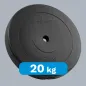 Obciążenie bitumiczne 20kg, otwór 31mm, talerz klasyczny, REBEL ACTIVE Obciążenie bitumiczne 20kg, otwór 31mm, talerz klasyczny, REBEL ACTIVE