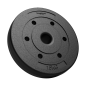 Zestaw obciążeń bitumicznych 2x15kg, otwór 51mm - do sztang olimpijskich, REBEL ACTIVE