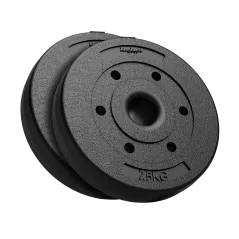 Obciążenie bitumiczne olimpijskie zestaw 2x7.5kg, otwór 51mm , REBEL ACTIVE