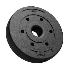 Zestaw obciążeń bitumicznych 2x7.5kg, otwór 51mm - do sztang olimpijskich, REBEL ACTIVE