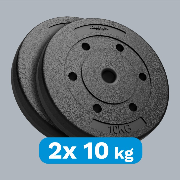 Zestaw obciążeń bitumicznych 2x10kg, otwór 31mm, REBEL ACTIVE Zestaw obciążeń bitumicznych 2x10kg, otwór 31mm, REBEL ACTIVE