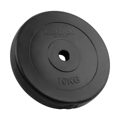 Zestaw obciążeń bitumicznych 2x10kg, otwór 31mm, talerz klasyczny, REBEL ACTIVE