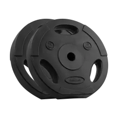 Obciążenie bitumiczne zestaw 2x10kg, otwór 31mm, talerz z uchwytami, REBEL ACTIVE