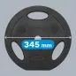 Zestaw obciążeń bitumicznych 2x10kg, otwór 31mm, talerz z uchwytami, REBEL ACTIVE Zestaw obciążeń bitumicznych 2x10kg, otwór 31mm, talerz z uchwytami, REBEL ACTIVE