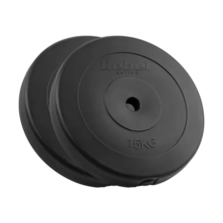 Obciążenie bitumiczne zestaw 2x15kg, otwór 31mm, talerz klasyczny, REBEL ACTIVE