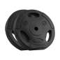 Zestaw obciążeń bitumicznych 2x15kg, otwór 31mm, talerz z uchwytami, REBEL ACTIVE