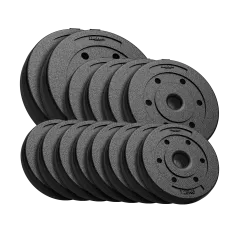 Obciążenie bitumiczne zestaw 30kg ( 8x1.25kg + 4x2.5kg + 2x5kg ), otwór 31mm, REBEL ACTIVE
