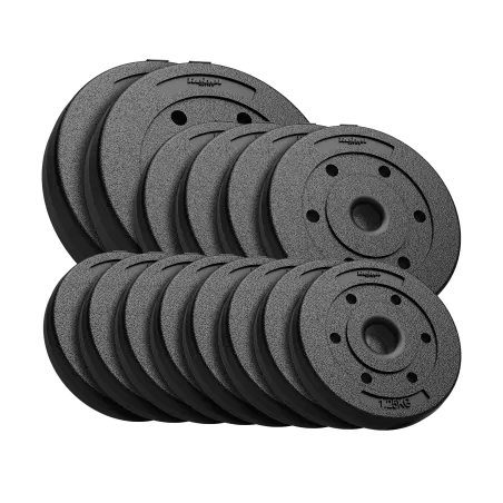 Obciążenie bitumiczne zestaw 30kg ( 8x1.25kg + 4x2.5kg + 2x5kg ), otwór 31mm, REBEL ACTIVE