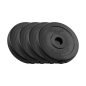 Zestaw obciążeń bitumicznych 4x1.25kg, otwór 31mm, talerz klasyczny, REBEL ACTIVE Zestaw obciążeń bitumicznych 4x1.25kg, otwór 31mm, talerz klasyczny, REBEL ACTIVE