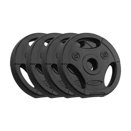 Obciążenie bitumiczne zestaw 4x1.25kg, otwór 31mm, talerz z uchwytami, REBEL ACTIVE