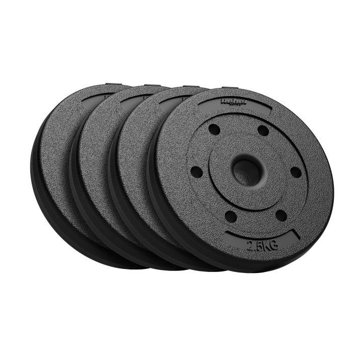 Zestaw obciążeń bitumicznych 4x2.5kg, otwór 31mm, REBEL ACTIVE Zestaw obciążeń bitumicznych 4x2.5kg, otwór 31mm, REBEL ACTIVE