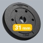 Zestaw obciążeń bitumicznych 4x2.5kg, otwór 31mm, REBEL ACTIVE Zestaw obciążeń bitumicznych 4x2.5kg, otwór 31mm, REBEL ACTIVE