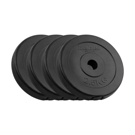 Obciążenie bitumiczne zestaw 4x2.5kg, otwór 31mm, talerz klasyczny, REBEL ACTIVE