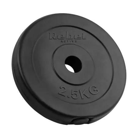 Zestaw obciążeń bitumicznych 4x2.5kg, otwór 31mm, talerz klasyczny, REBEL ACTIVE