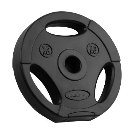 Zestaw obciążeń bitumicznych 4x2.5kg, otwór 31mm, talerz z uchwytami, REBEL ACTIVE