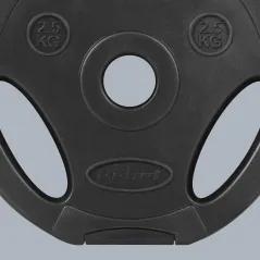 Zestaw obciążeń bitumicznych 4x2.5kg, otwór 31mm, talerz z uchwytami, REBEL ACTIVE