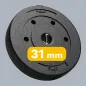 Zestaw obciążeń bitumicznych 4x5kg, otwór 31mm, REBEL ACTIVE Zestaw obciążeń bitumicznych 4x5kg, otwór 31mm, REBEL ACTIVE